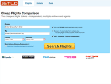 Tablet Screenshot of jetlo.com.au